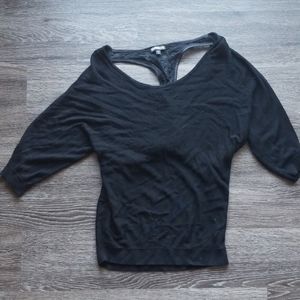 Express Lace Detail Sweater